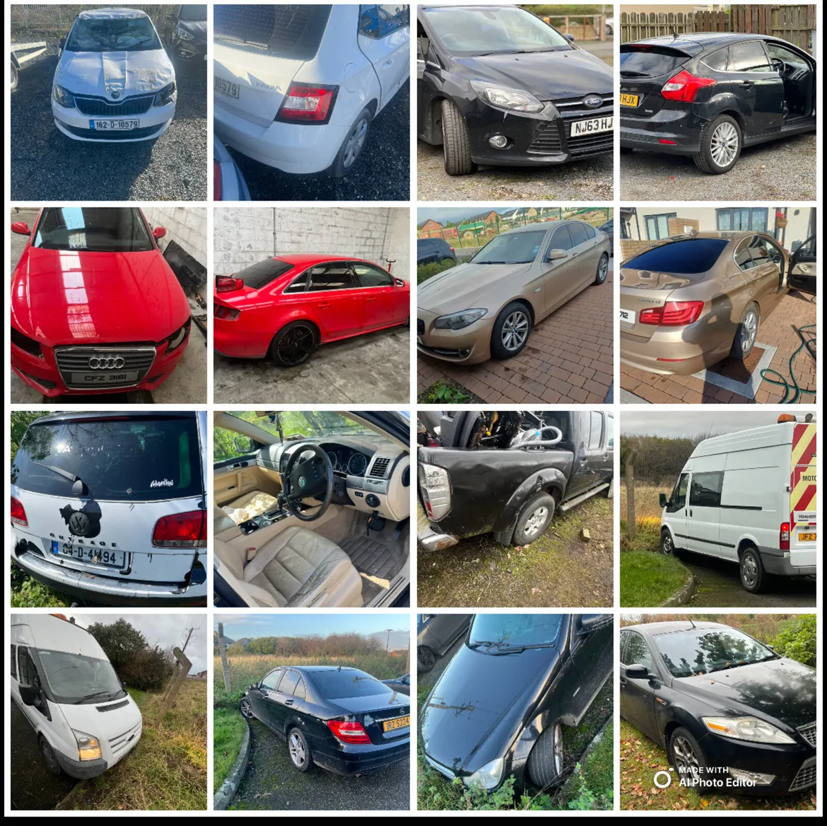 Cars and Jeep for parts - Image 1