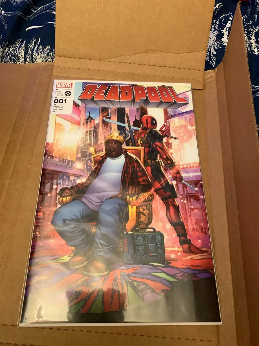 Biggie Deadpool comic new not open - Image 3