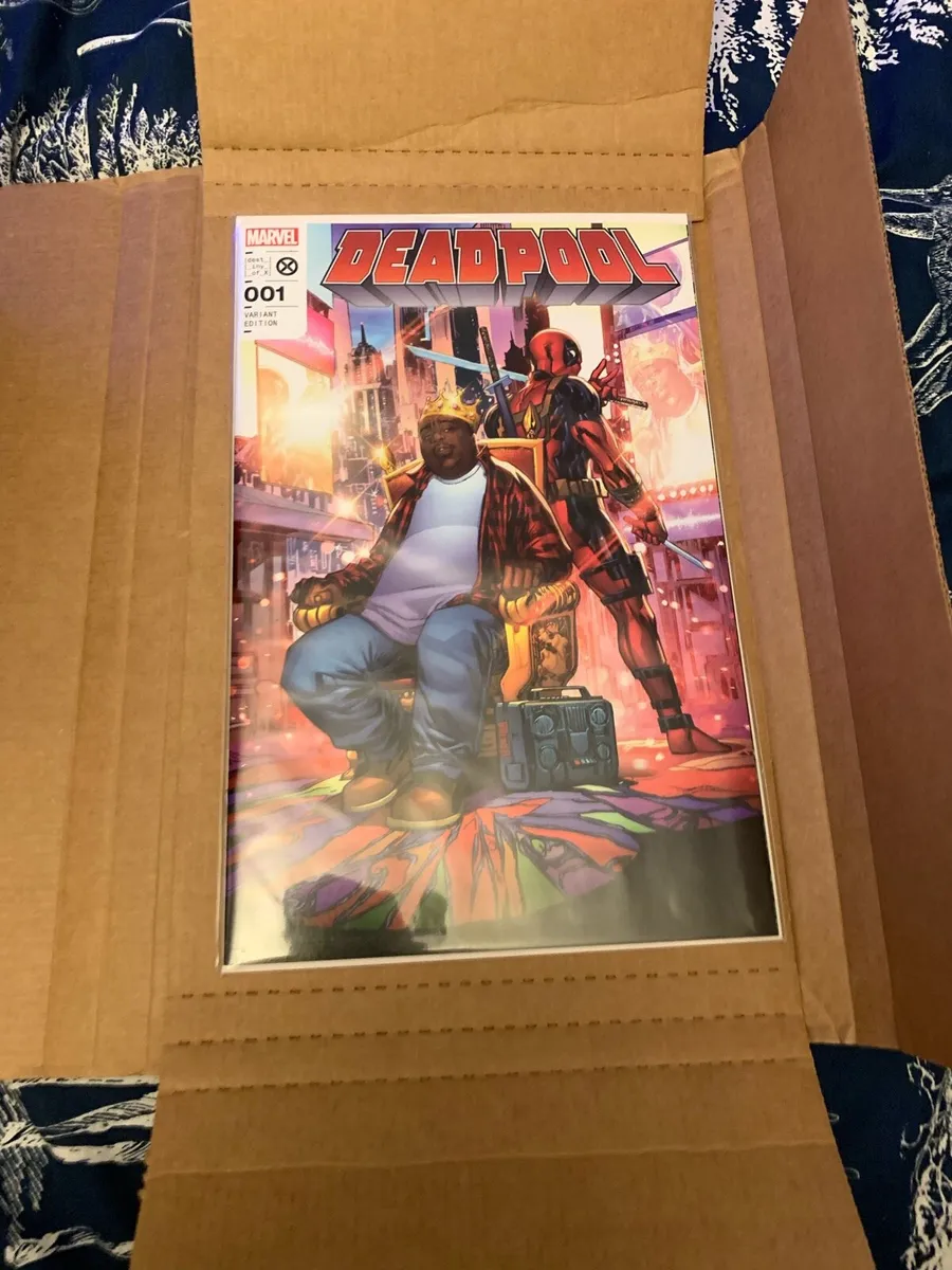 Biggie Deadpool comic new not open - Image 4