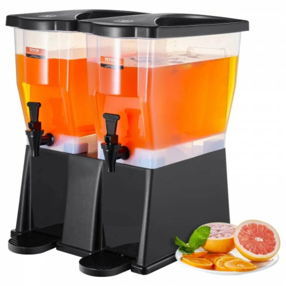 Beverage Dispenser, 3 Gallon x 2 Drink Dispensers - Image 1