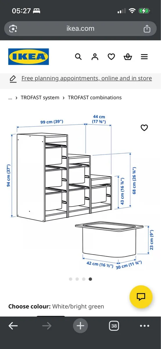 IKEA Trofast storage units x2 - Image 4