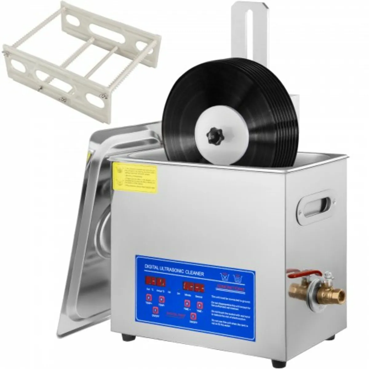 6L Ultrasonic Record Cleaning Machine Complete Set - Image 1