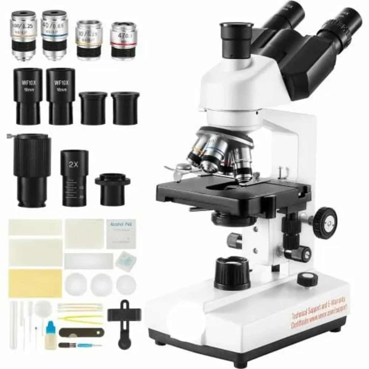Compound Trinocular Microscope 40X-2500 Magnificat - Image 1