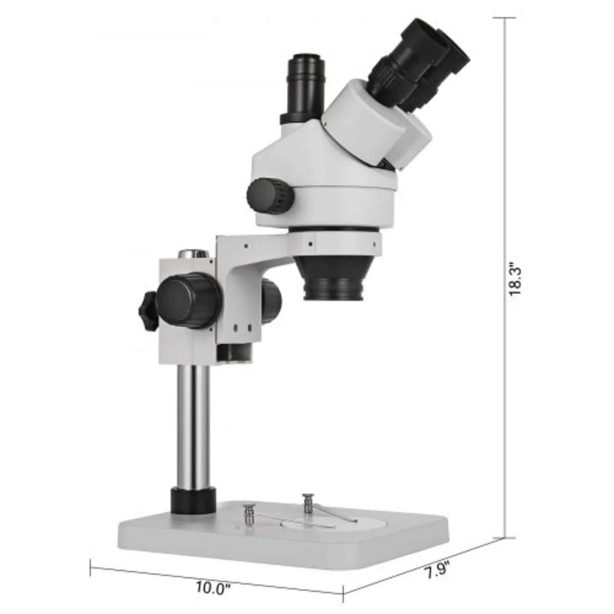 3.5X-90X Stereo Microscope 360°Swiveling Trinocula - Image 2