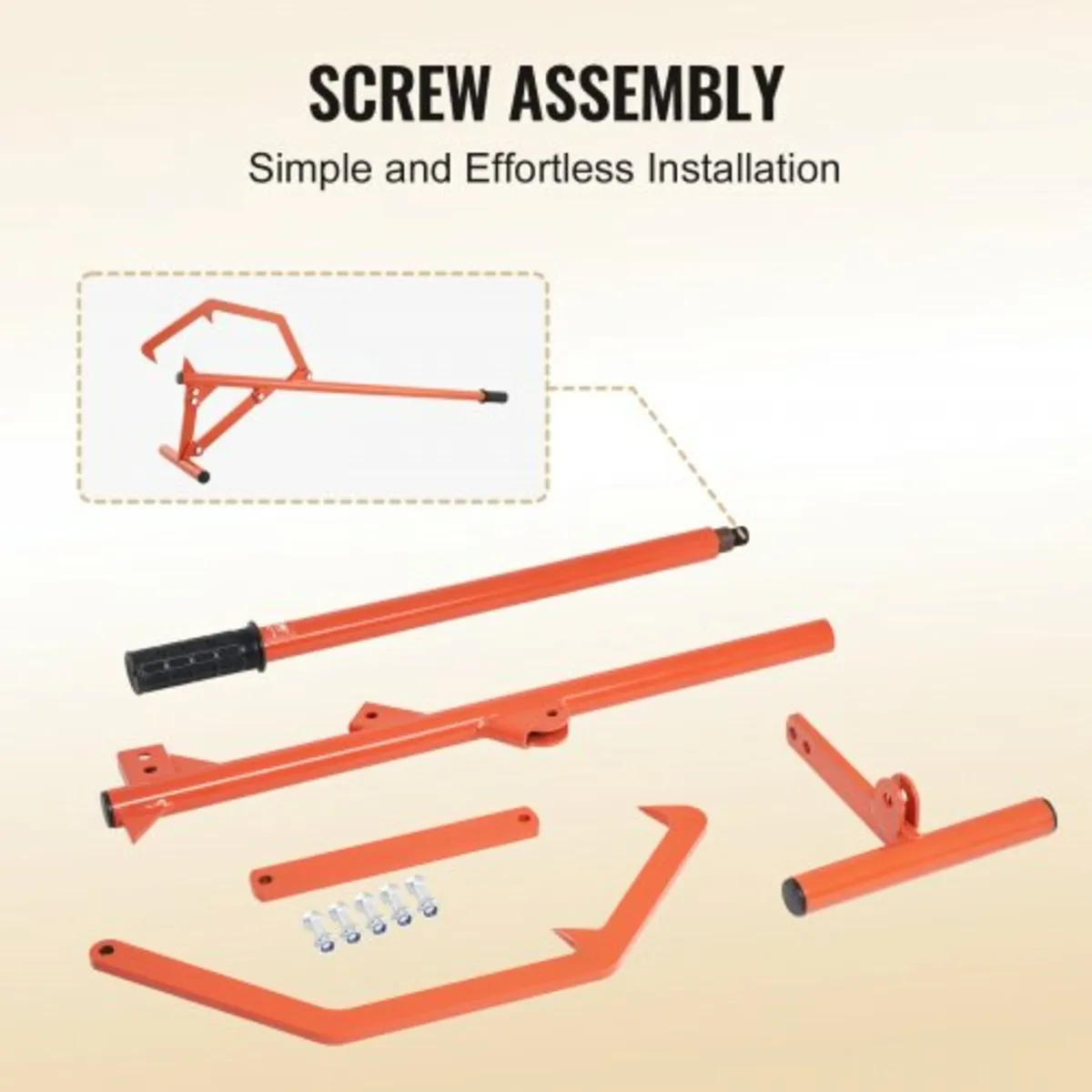 Timberjack, 46.5 in, Heavy Duty Steel Log Roller, - Image 2