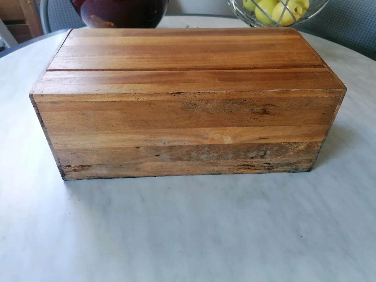 Wooden Bread Box - Image 2