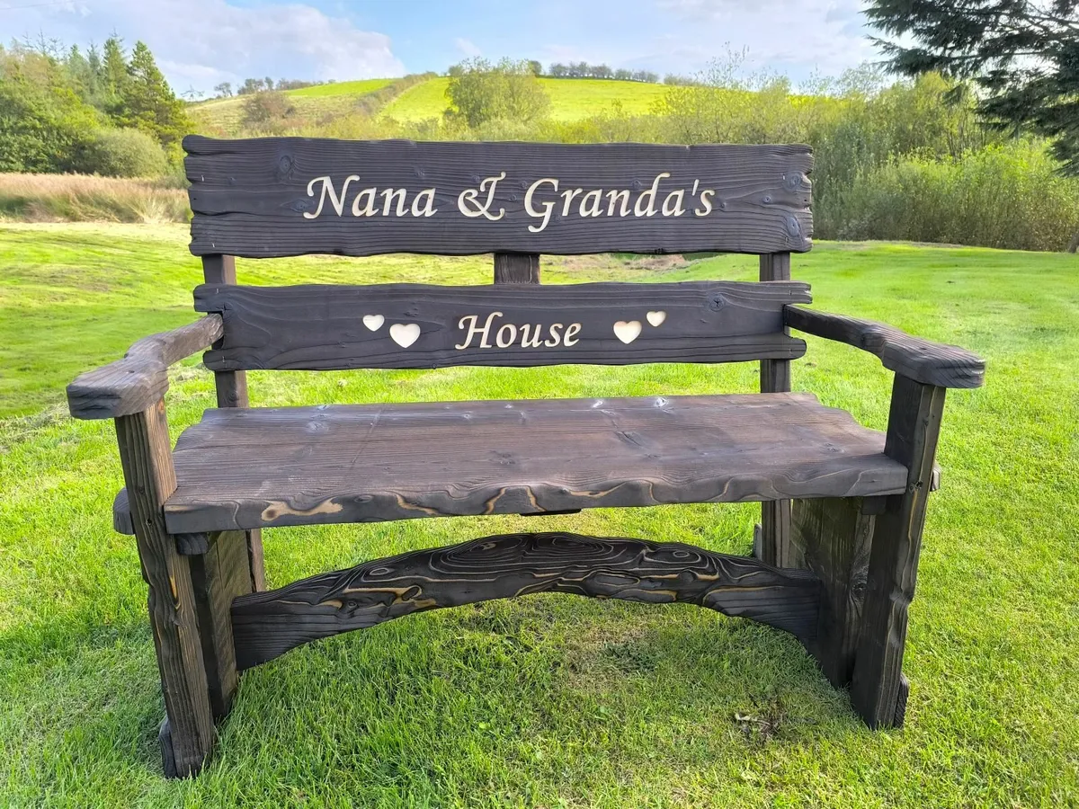 Best Christmas gifts ideas. Personalised bench - Image 2