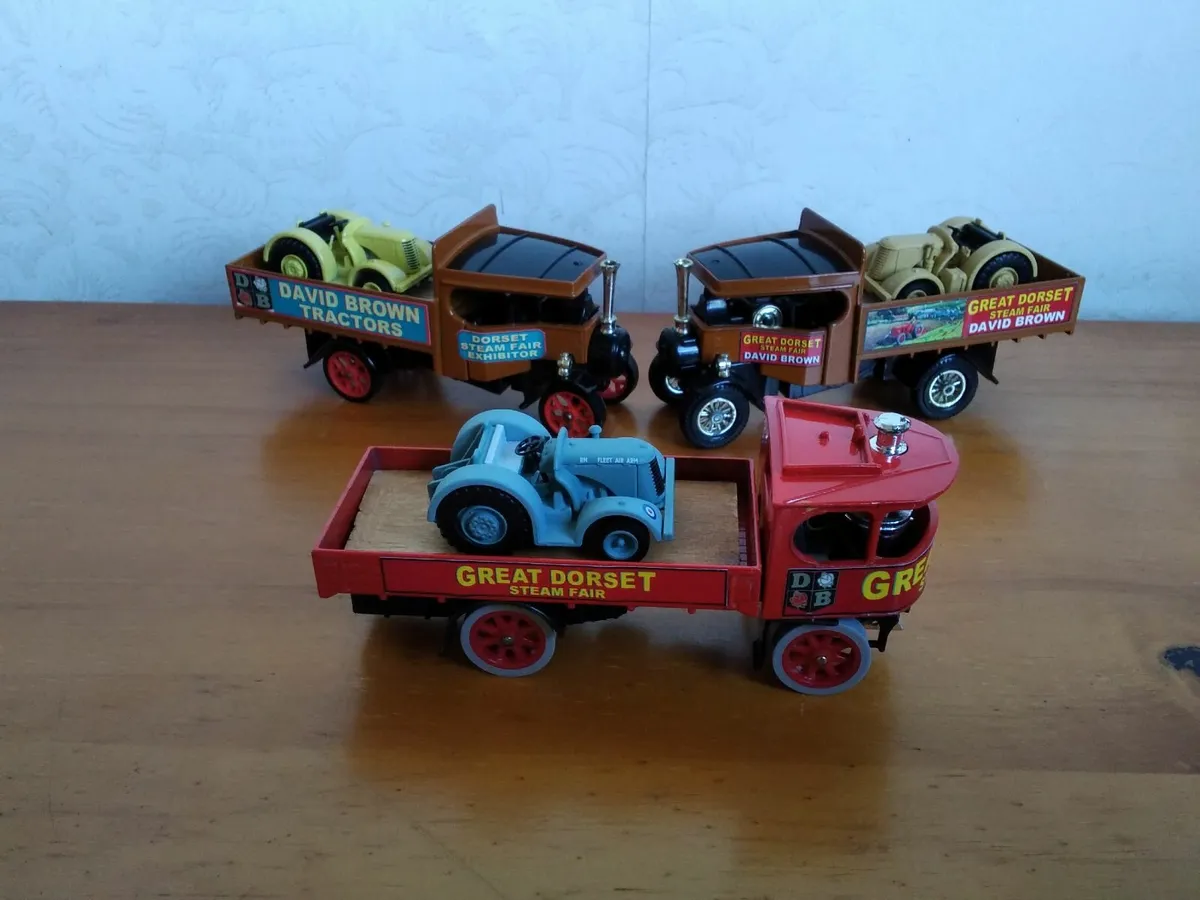 Matchbox steam wagons.