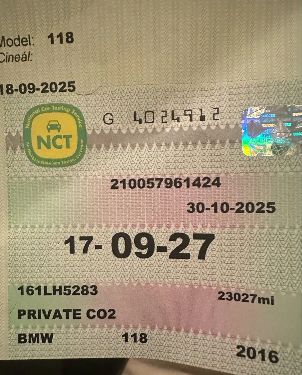 Lovely BMW with New NCT Sept 2027,and Low Mileage - Image 2