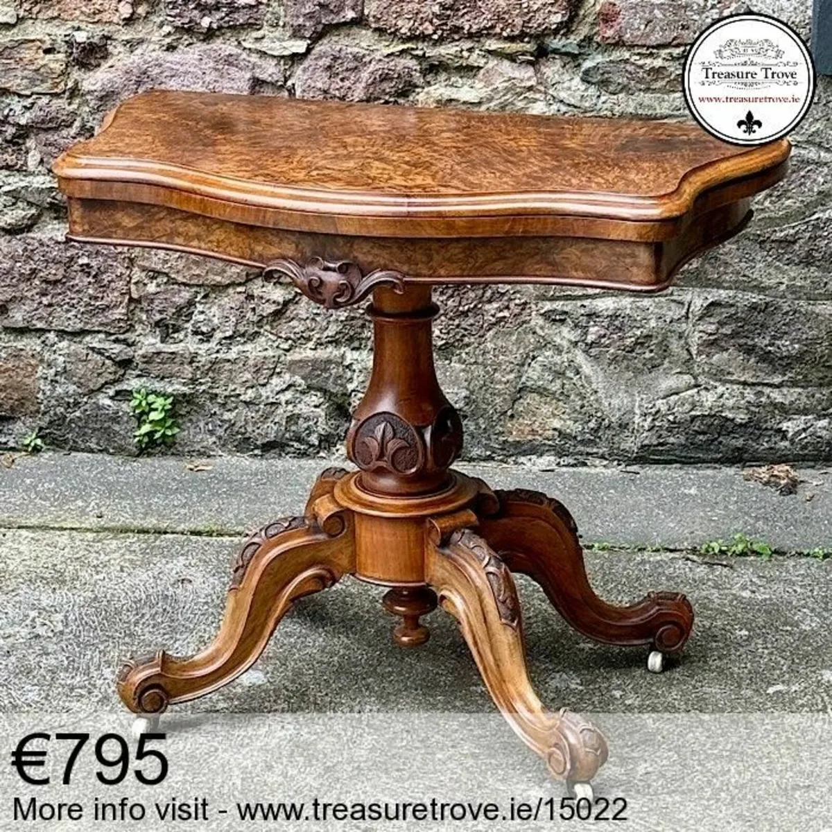 Antique Card / Games Tables - Image 1