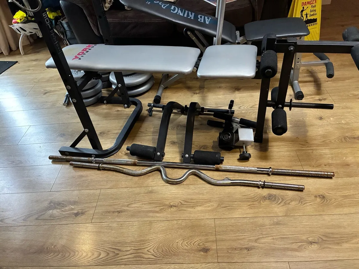 SOLD York Bench Press and Ab King Pro for sale in Cork for