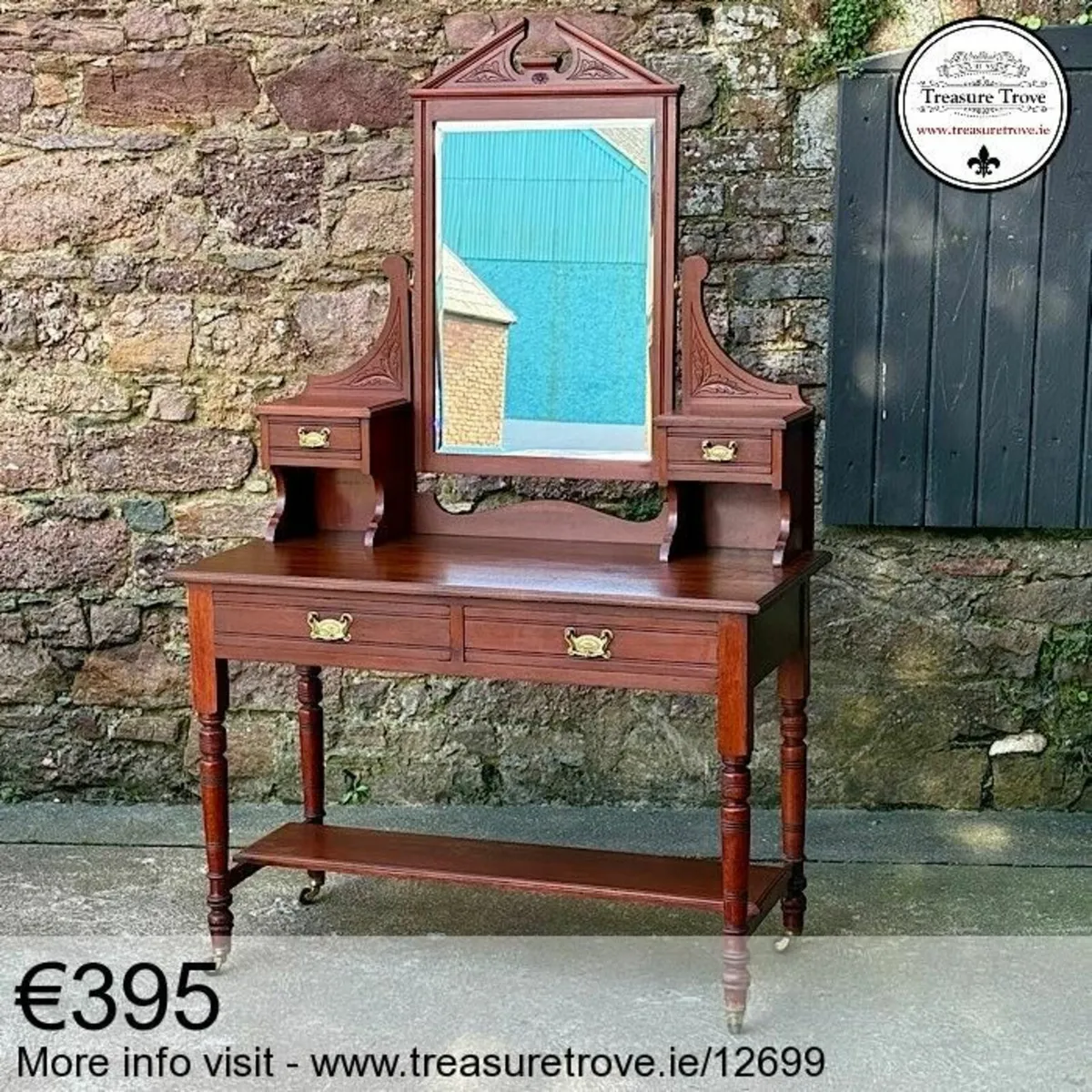 Antique and Vintage Dressing Table / Chest - Image 2