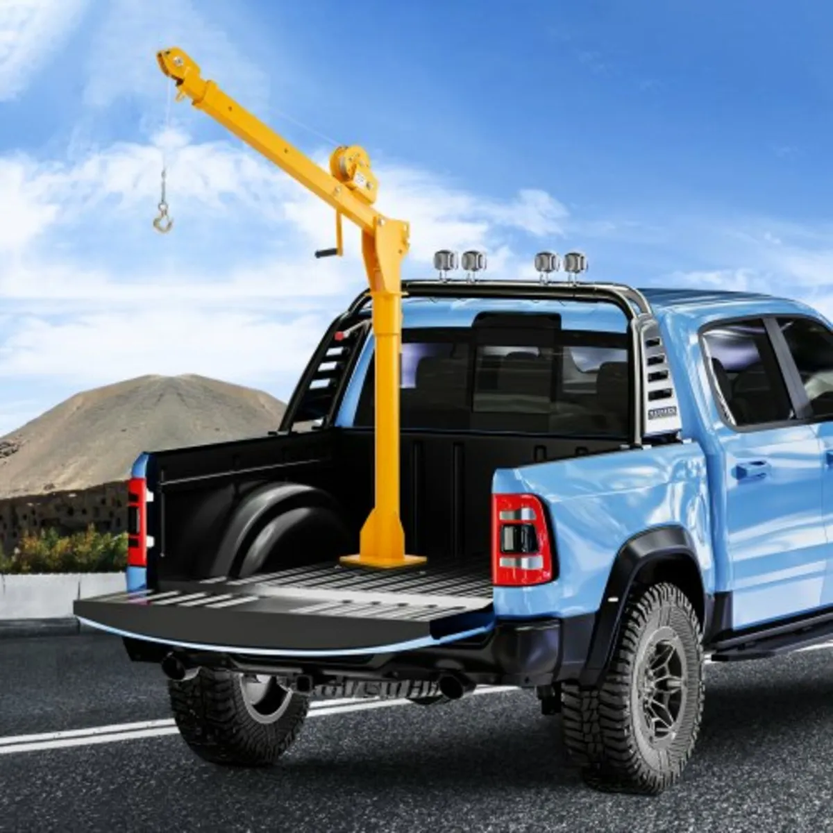 Pickup Truck Crane, Folding Truck-Mounted Bed Cran - Image 4