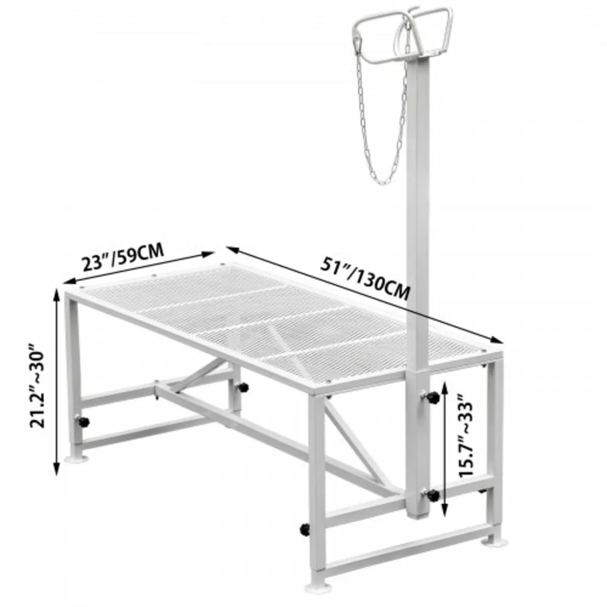 Livestock Stand 51x23 inches, Trimming Stand with - Image 2