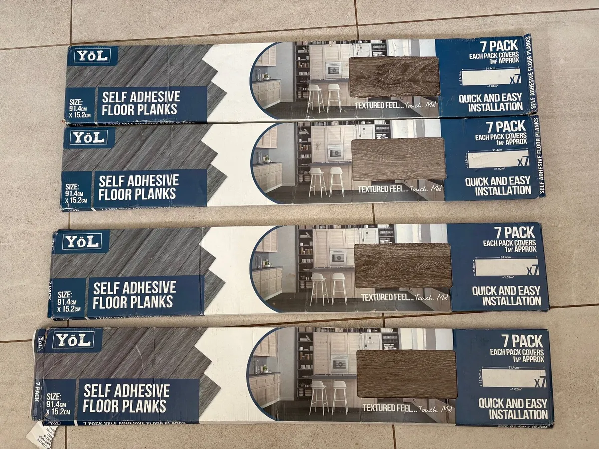 Self Adhesive floor planks - Image 1