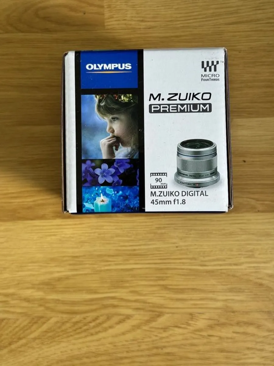 Olympus m.zuiko digital 45mm f/1.8 lens NEW