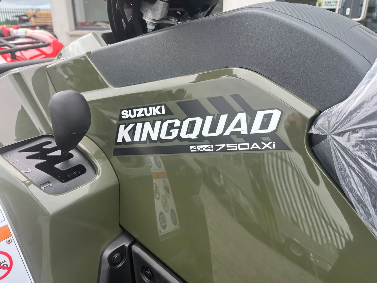 Finance Suzuki KingQuad 750 €63 P/W - Image 4