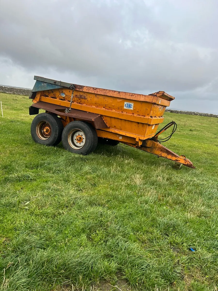 12t Kane dump trailer - Image 1