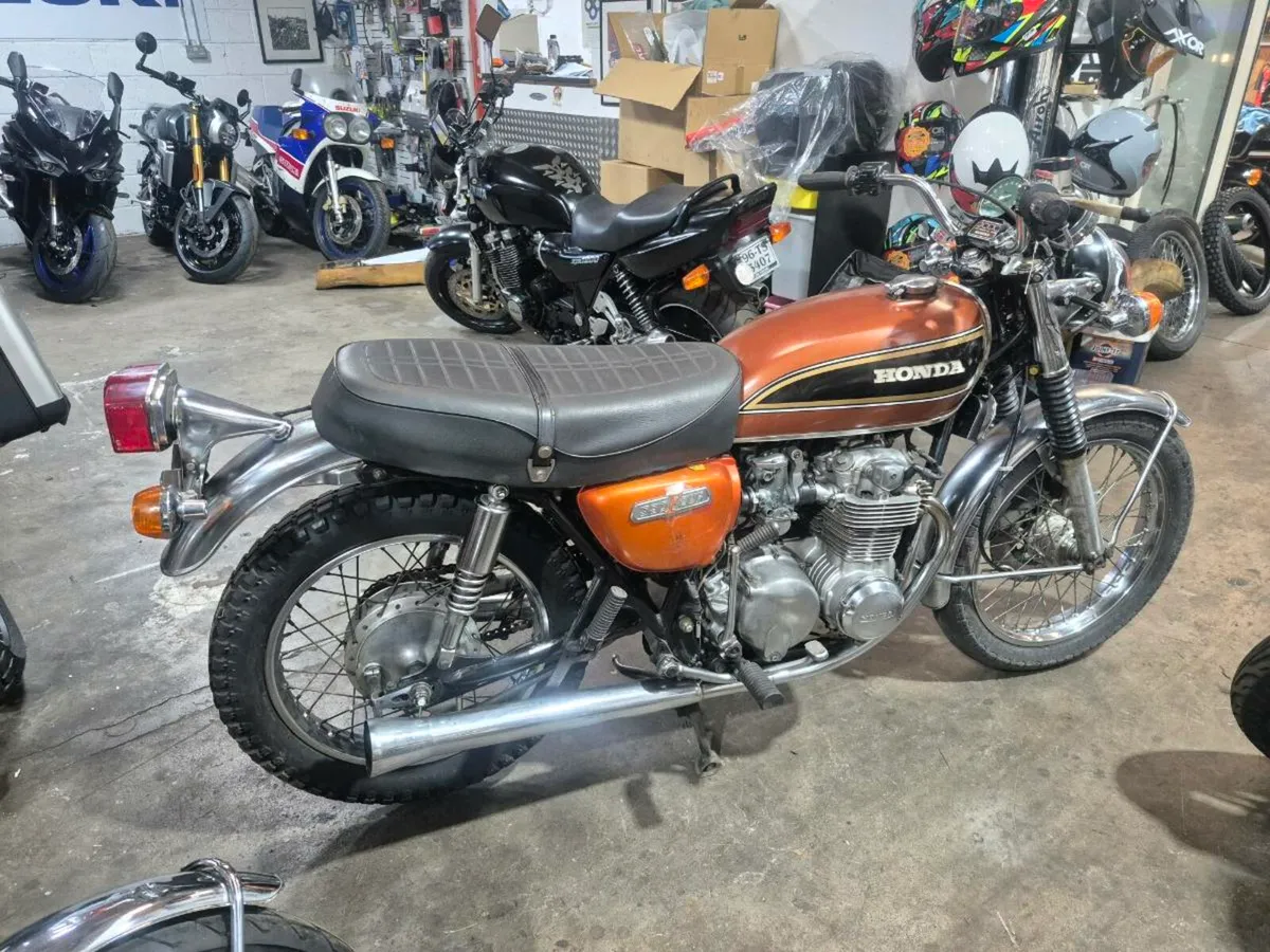 Honda cb 550/4 parts + new original exhausts - Image 1