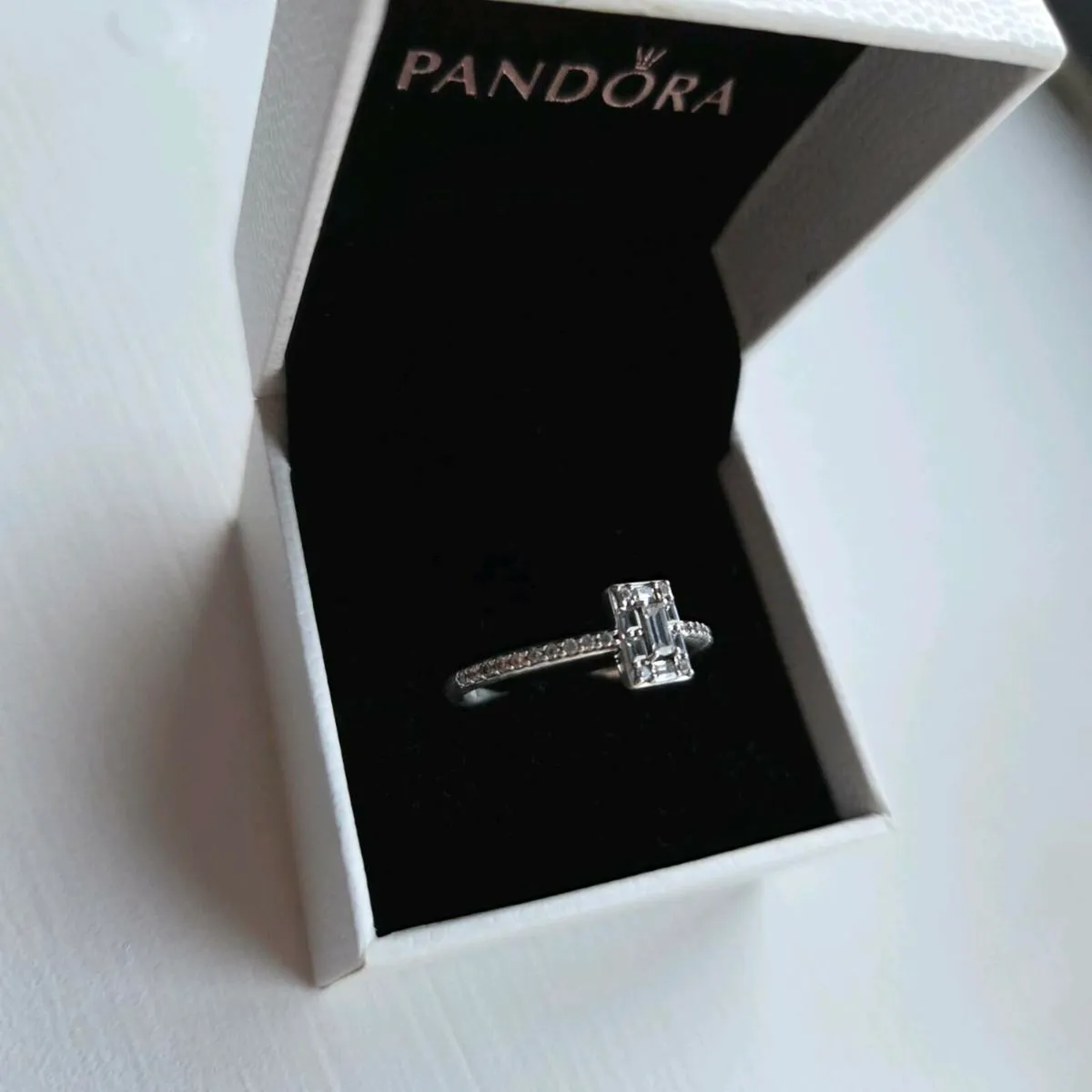Pandora  luminous ice ring size 60 - Image 3