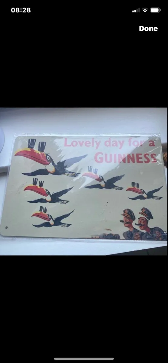Guinness Metal Sign