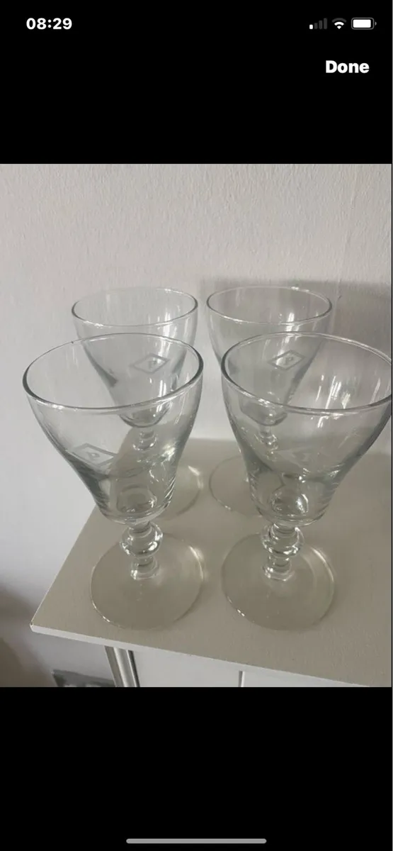 Rare Power’s Whiskey Footed Glasses (4) - Image 1