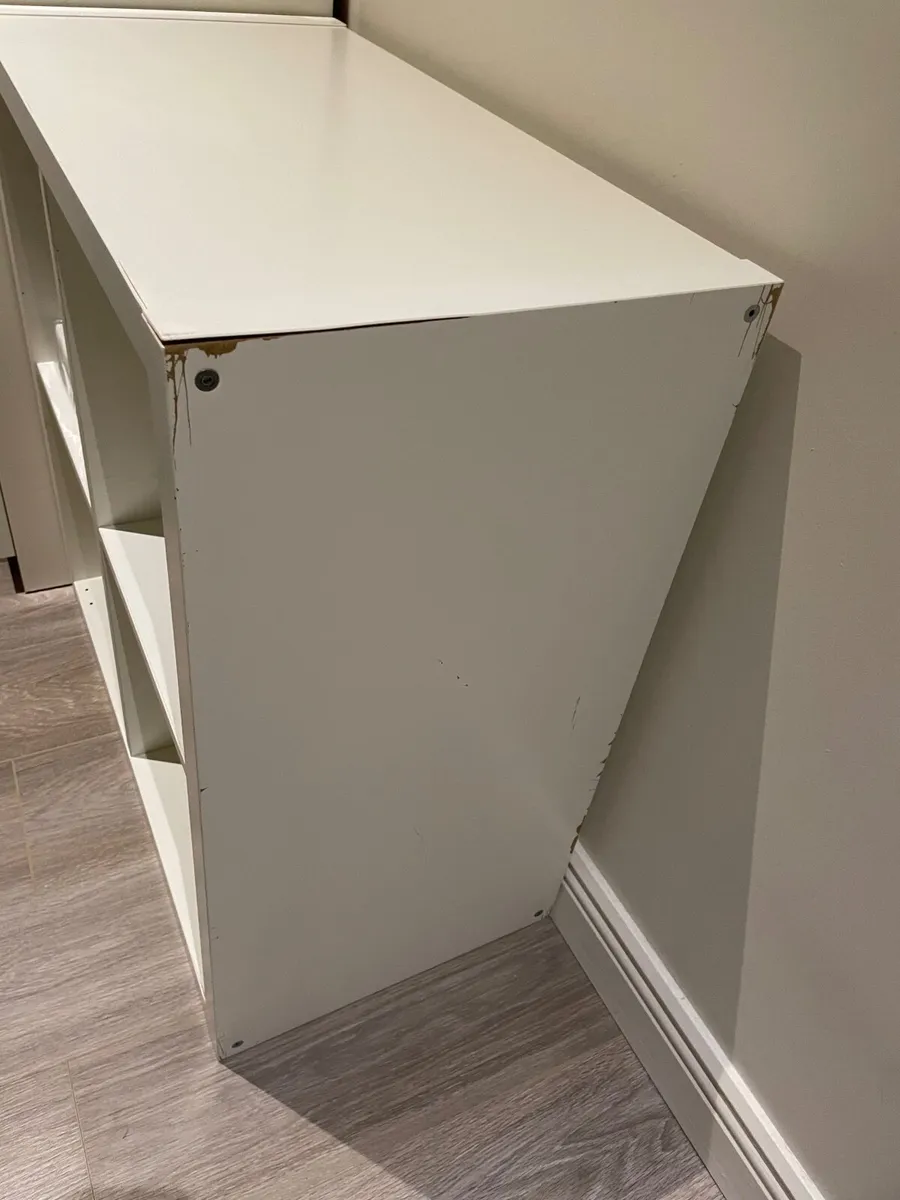 IKEA Kallax shelves storage with 3 boxes - Image 3