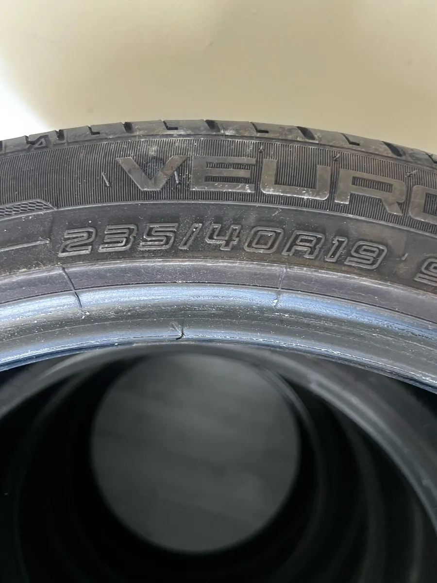 Dunlop 19 inch Tyres - Image 3