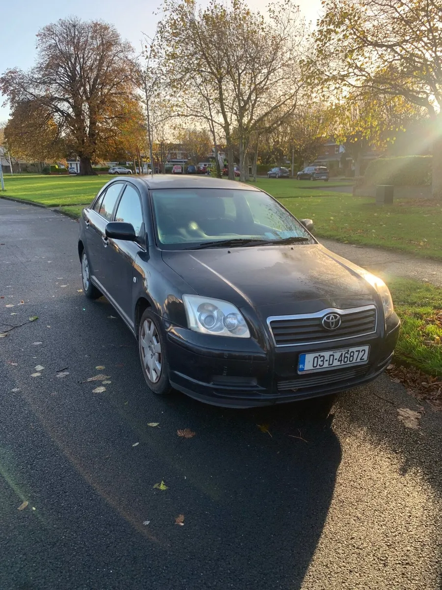 2003 Toyota Avensis | NCT 06/26 | Tax 01/26 | - Image 1