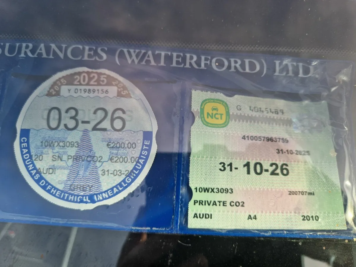 Audi A4 2.0 TDI  12 months NCT  5 months Tax - Image 2