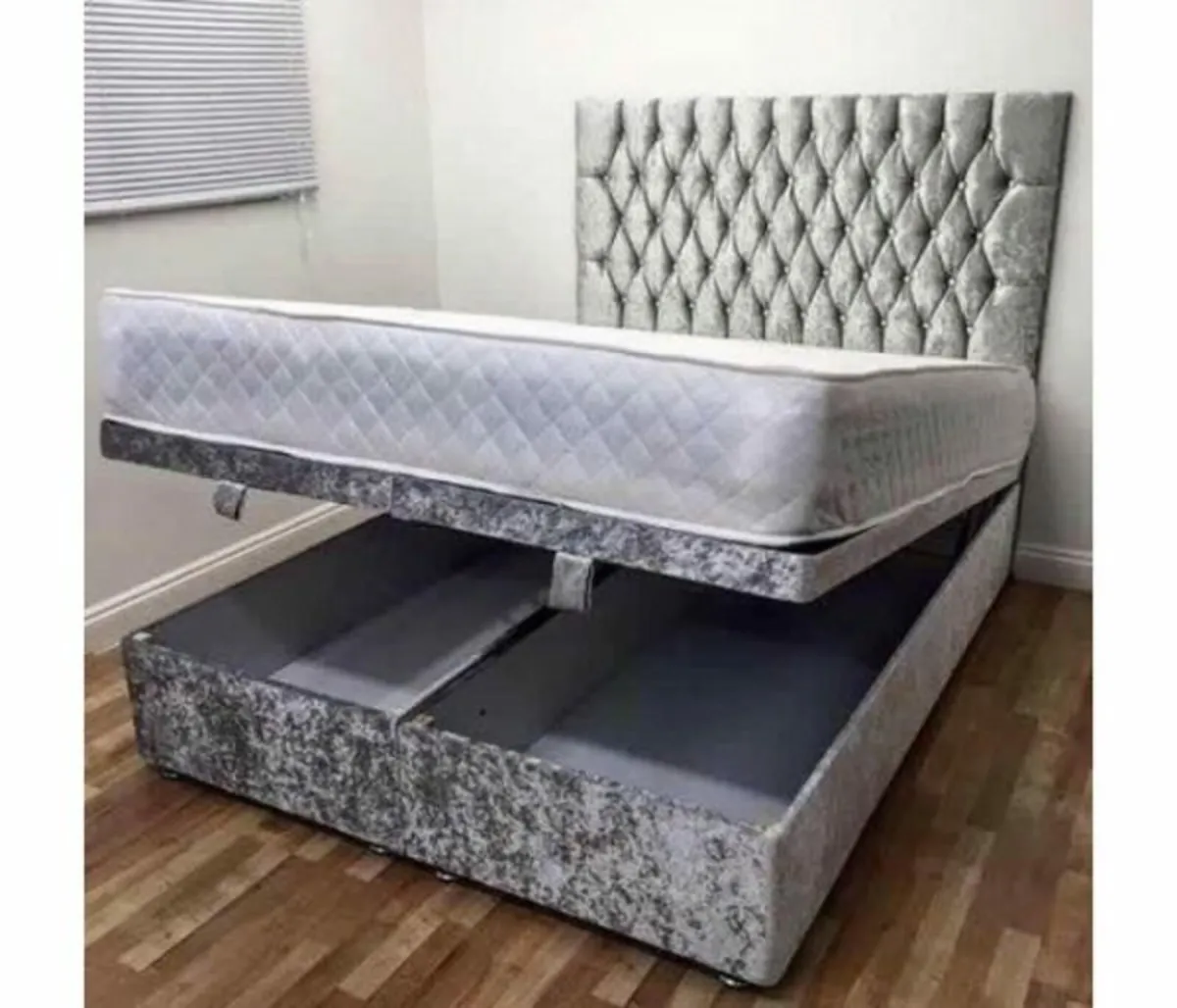Brand New Ottoman Divan Storage Beds With Metress - Image 2