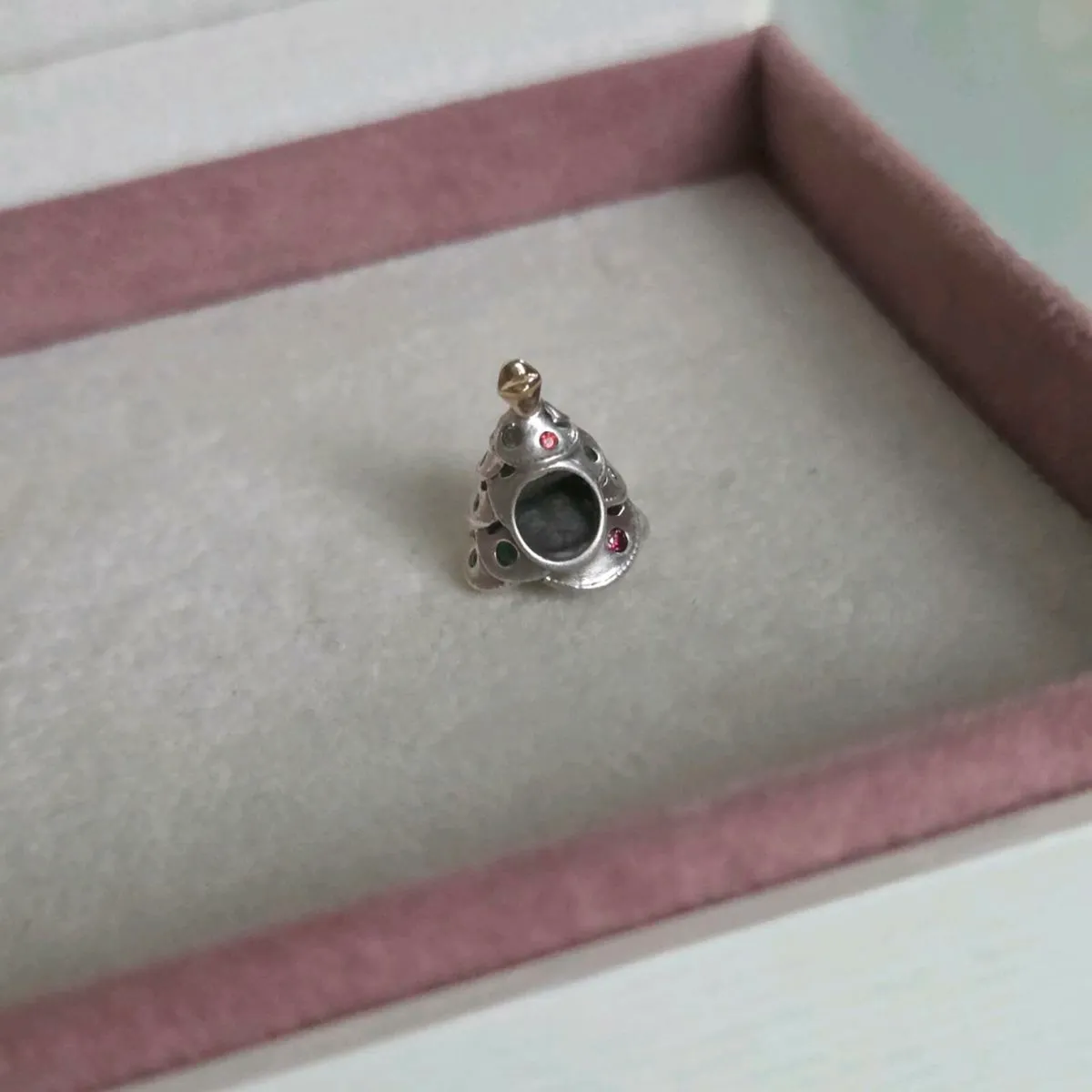 Pandora festive Christmas tree sterling silver&14k - Image 3