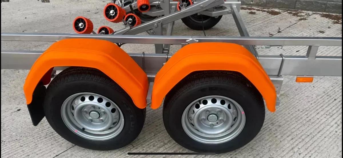 Stainless Steel Brand New Boat Trailer - Image 1