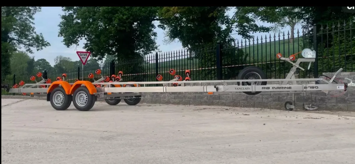 Stainless Steel Brand New Boat Trailer - Image 2