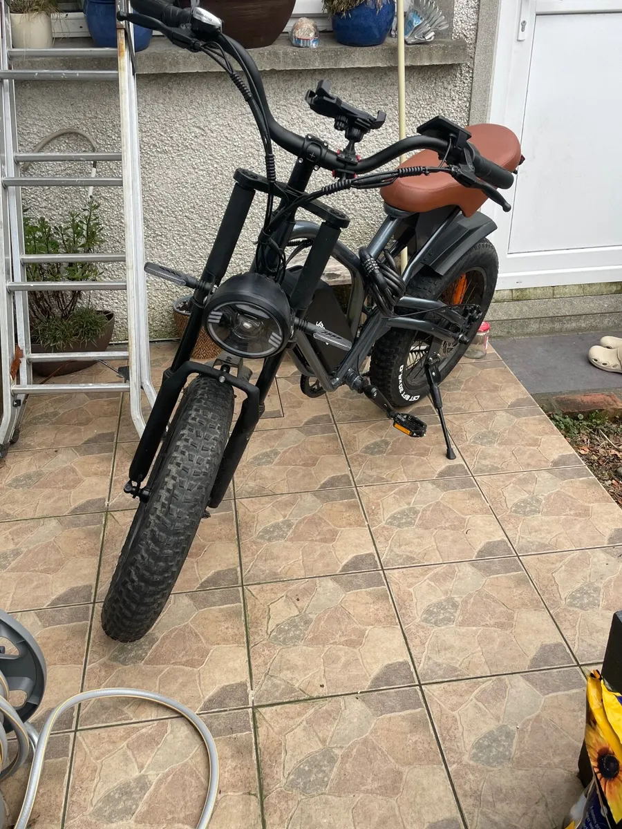 Fat tyre electric bike - Image 1