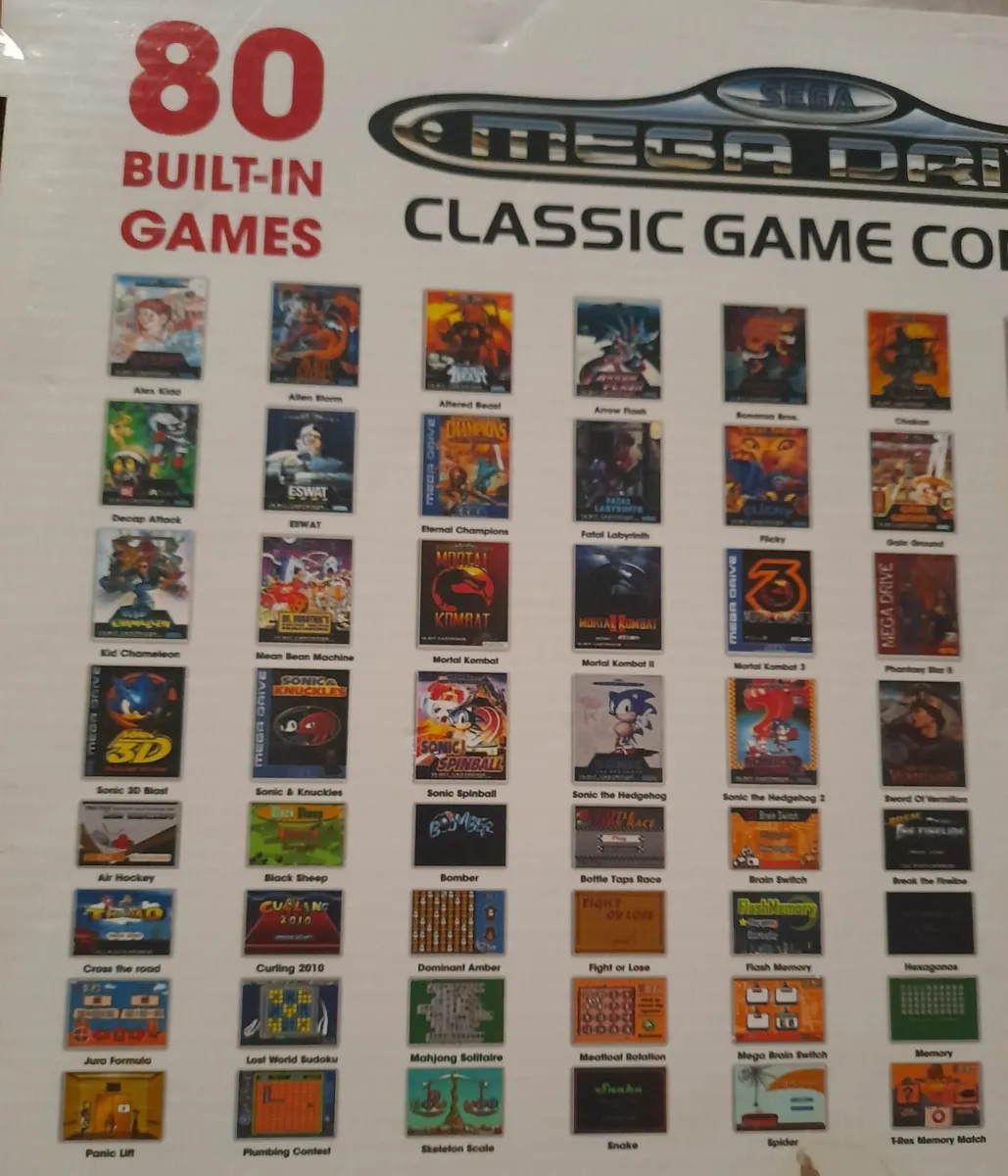 Sega Megadrive Classic Game Console - Image 4