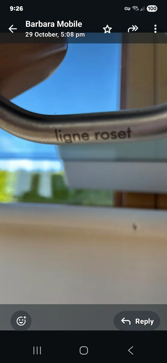 Ligne Roset Dinning Table and 8 Chairs - Image 3