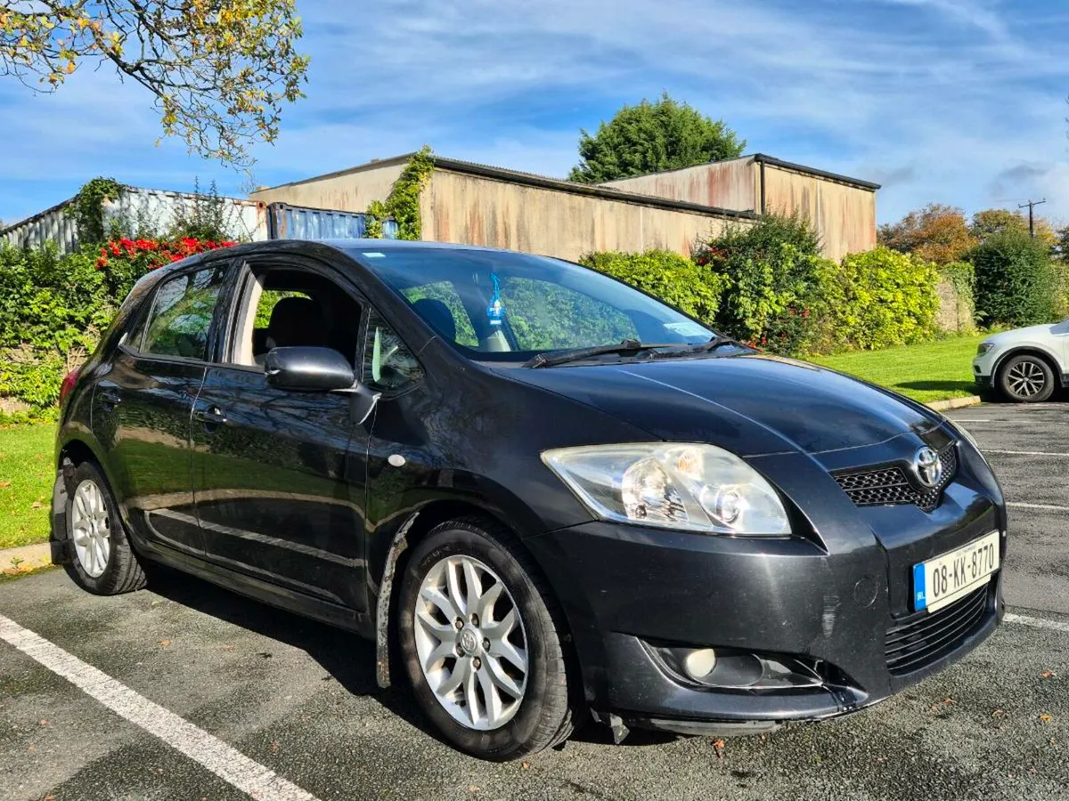 2008 Toyota Auris 1.4 D4D NCT 08/26 - Image 1