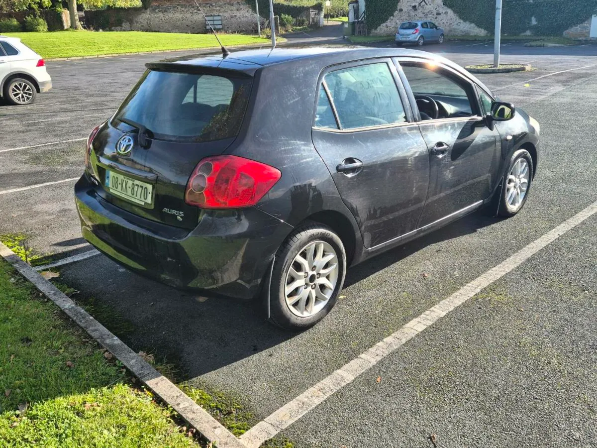 2008 Toyota Auris 1.4 D4D NCT 08/26 - Image 3