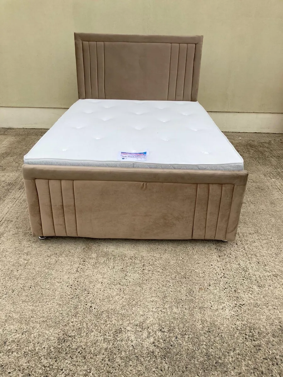 Brand new Bumper sandy divan beds and mattress - Image 1