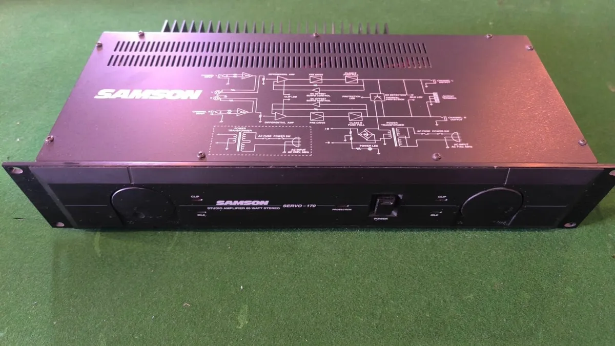 Samson Servo-170 Studio Amplifier - Image 1