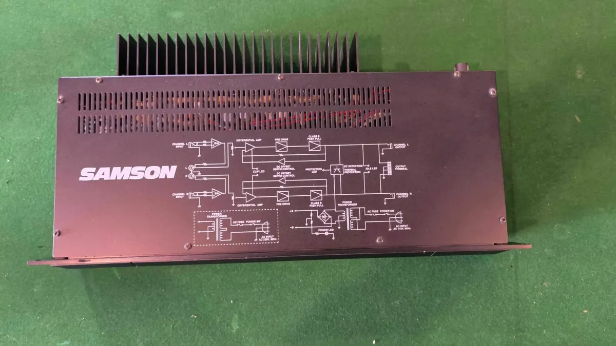 Samson Servo-170 Studio Amplifier - Image 3