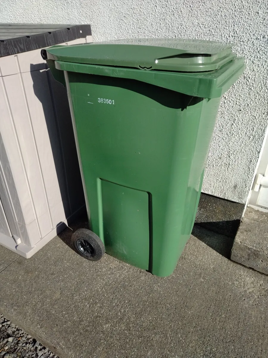 240litre Green Wheelie Bin €50 - Image 2