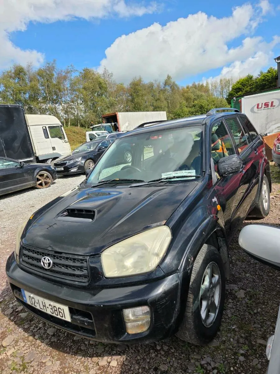 2002 RAV4 2 LITRE D4D. 4 WHEEL DRIVE. - Image 2