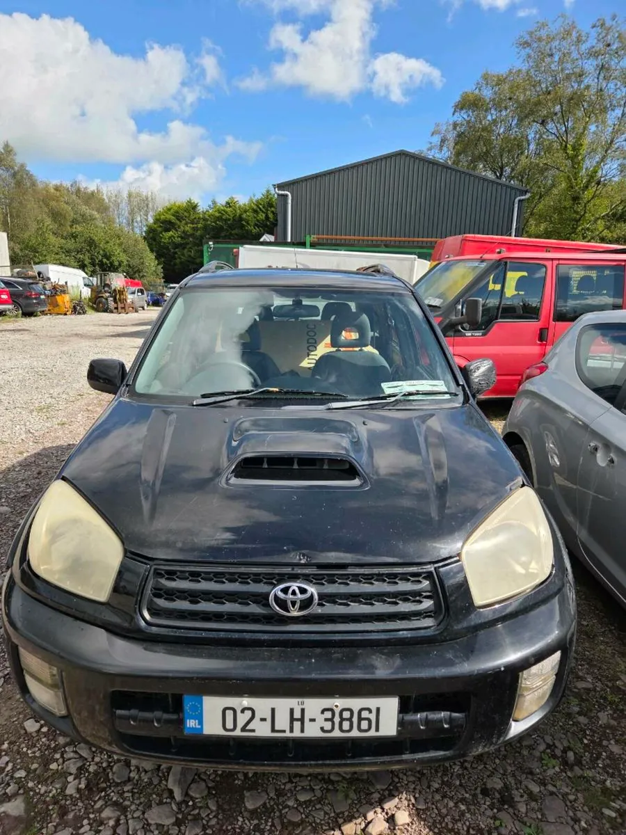 2002 RAV4 2 LITRE D4D. 4 WHEEL DRIVE. - Image 3