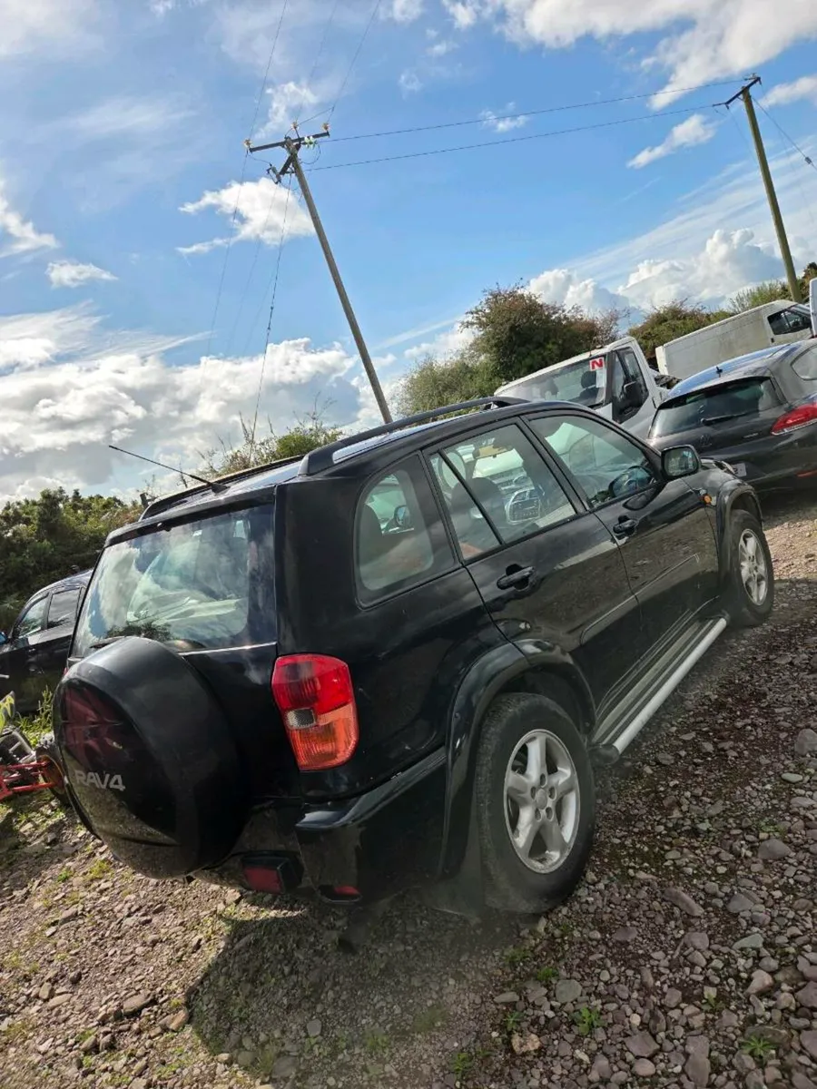 2002 RAV4 2 LITRE D4D. 4 WHEEL DRIVE. - Image 4