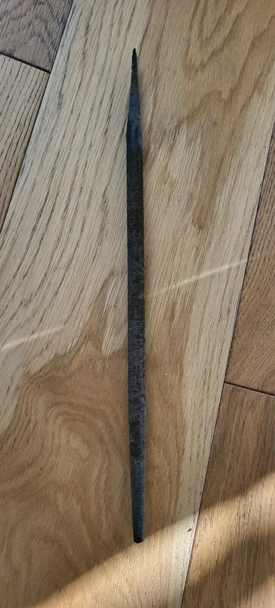 Pointy file, circa 18inches long. - Image 3
