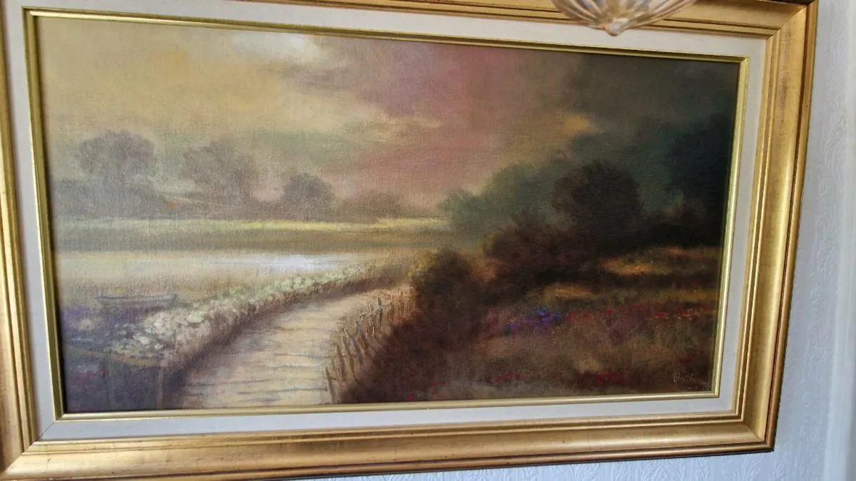 John shinnors early painting - Image 1