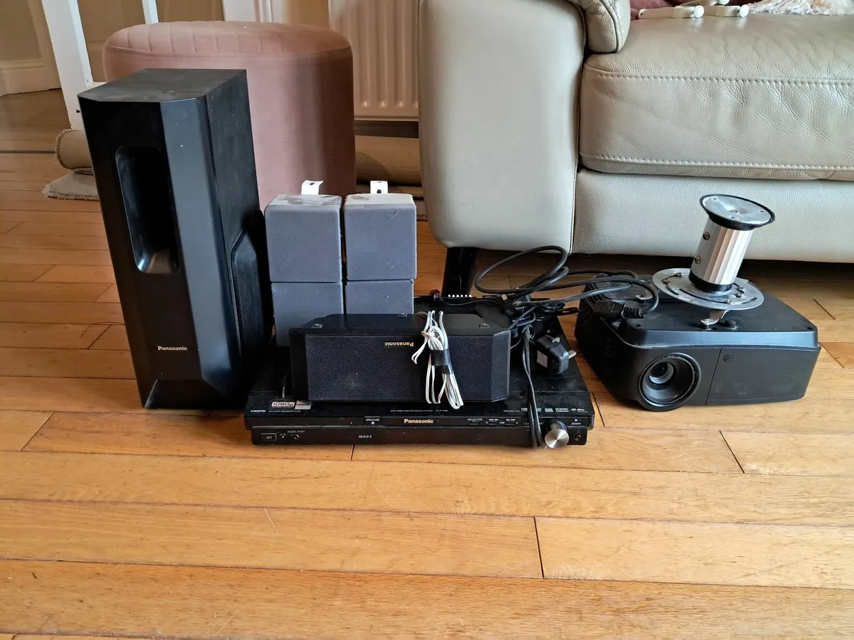 Projector & Surround Sound System - Image 1