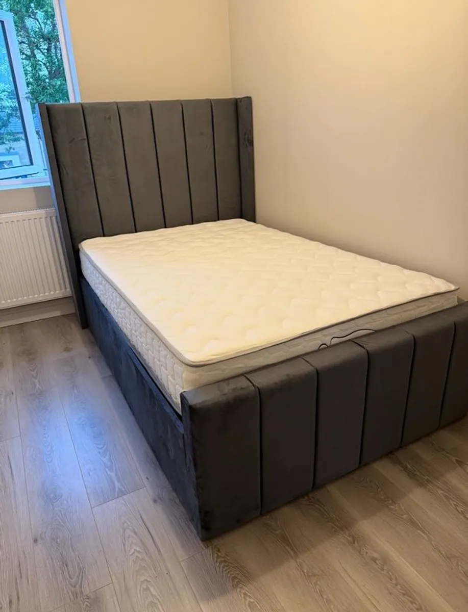 New Ottoman Storage Bed Single Double King Super King - Image 2